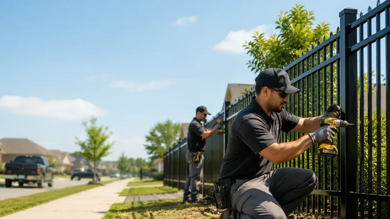 Metal Fence Installation in Gotham, WI
